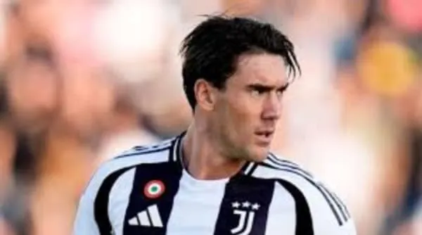 Dusan Vlahovic berhasil mencetak gol dalam hasil pertandingan Liga Champions 2024/2025 antara Juventus vs Manchester City. Foto: IG Dusan Vlahovic