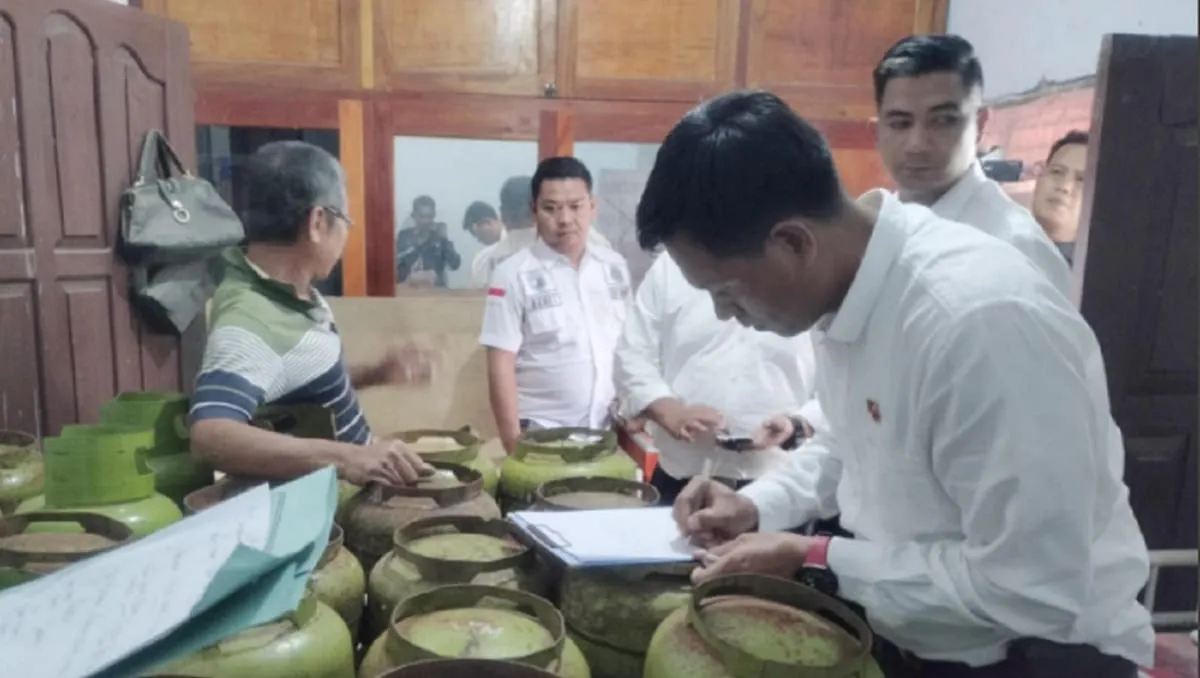 pangkalan gas elpiji bersubsidi di Kepahiang di sidik Polisi, guna antisipasi kelangkaan dan melonjaknya harga - Ngenelo.net/Ist