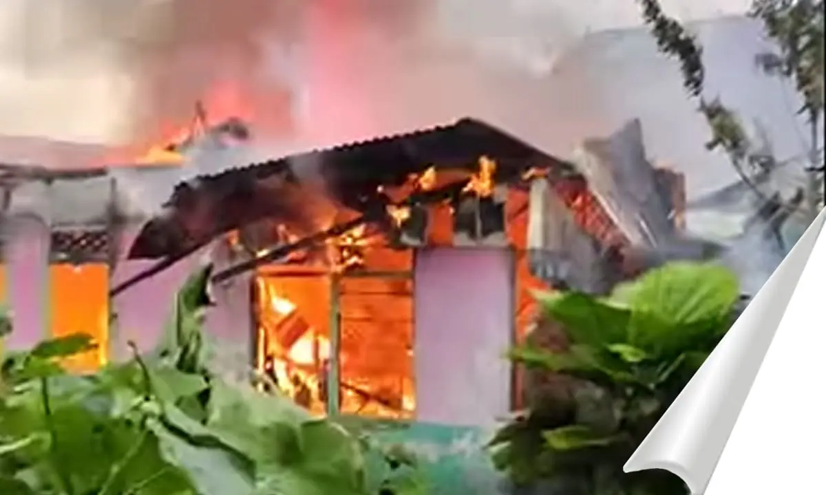 Kebakaran di Kepahiang pada Selasa, 14 Januari 2025 menghanguskan 1 unit rumah – Ngenelo.net