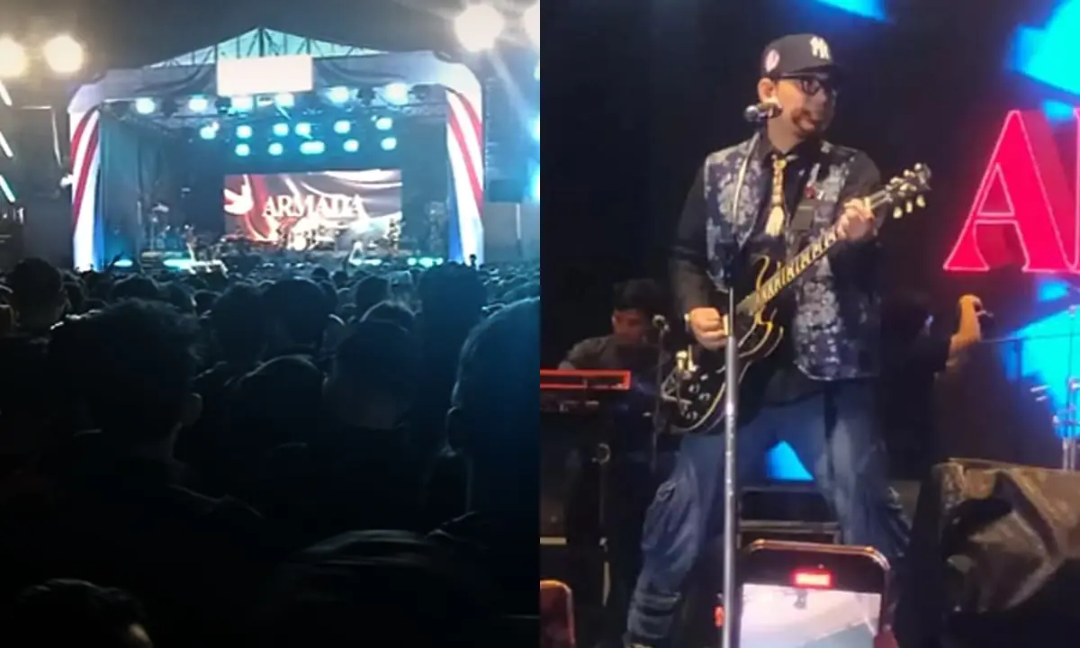 Konser Armada Band di Kepahiang dalam rangka puncak Pesta Rakyat HUT Kabupaten Kepahiang ke-21 - Ngenelo.net