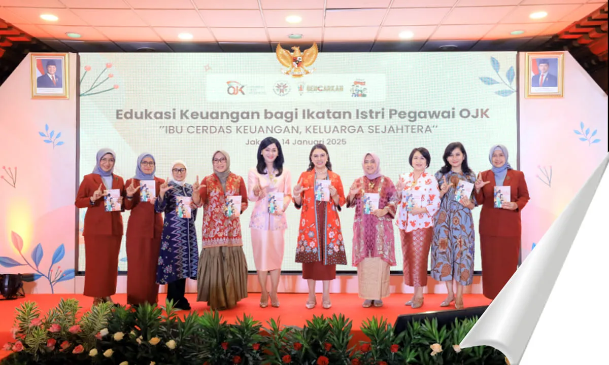 OJK Bersama IIPOJK Luncurkan Buku Saku Perempuan Cerdas Keuangan - Ngenelo.net - Ist