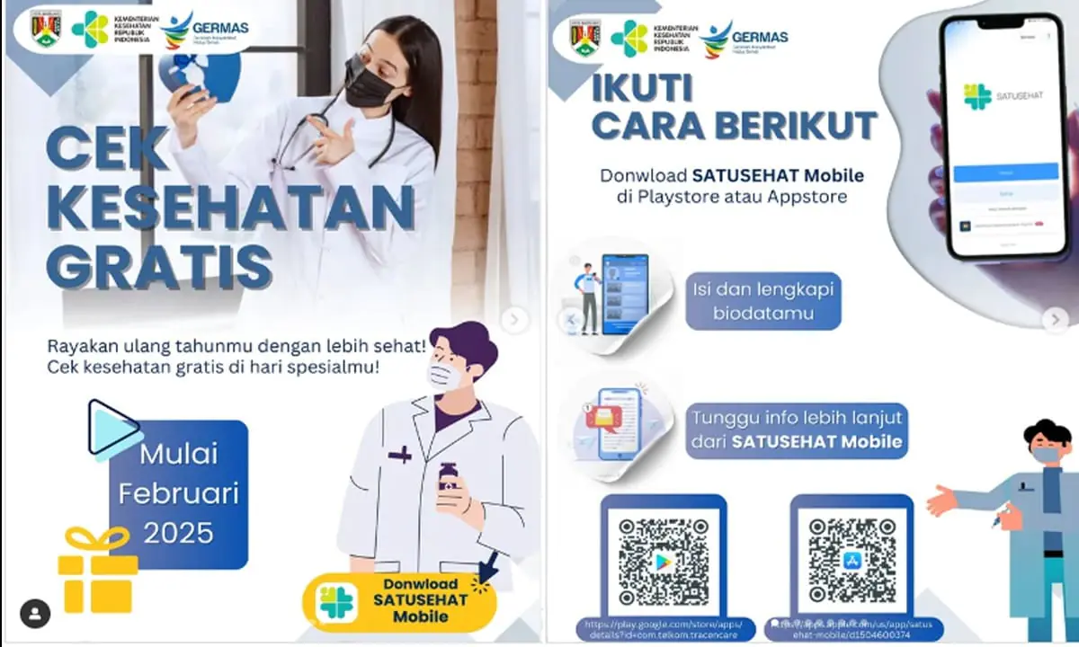 Cek Kesehatan Gratis untuk yang berulang tahun - Ngenelo.net