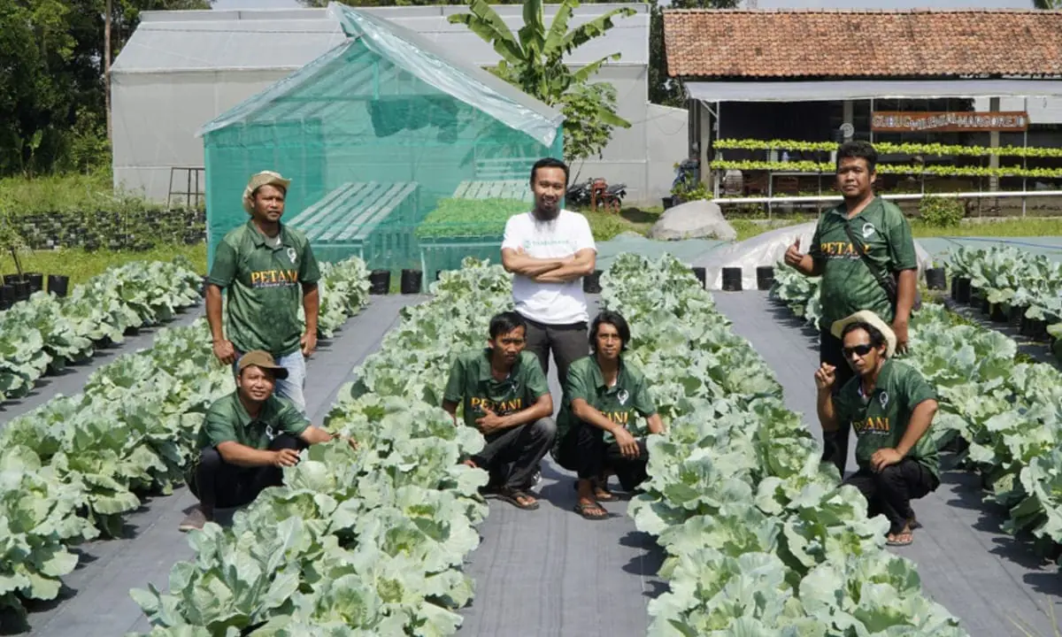 Janu Muhammad, Pendiri Sayur Sleman - Foto Menkeu - Ngenelo.net