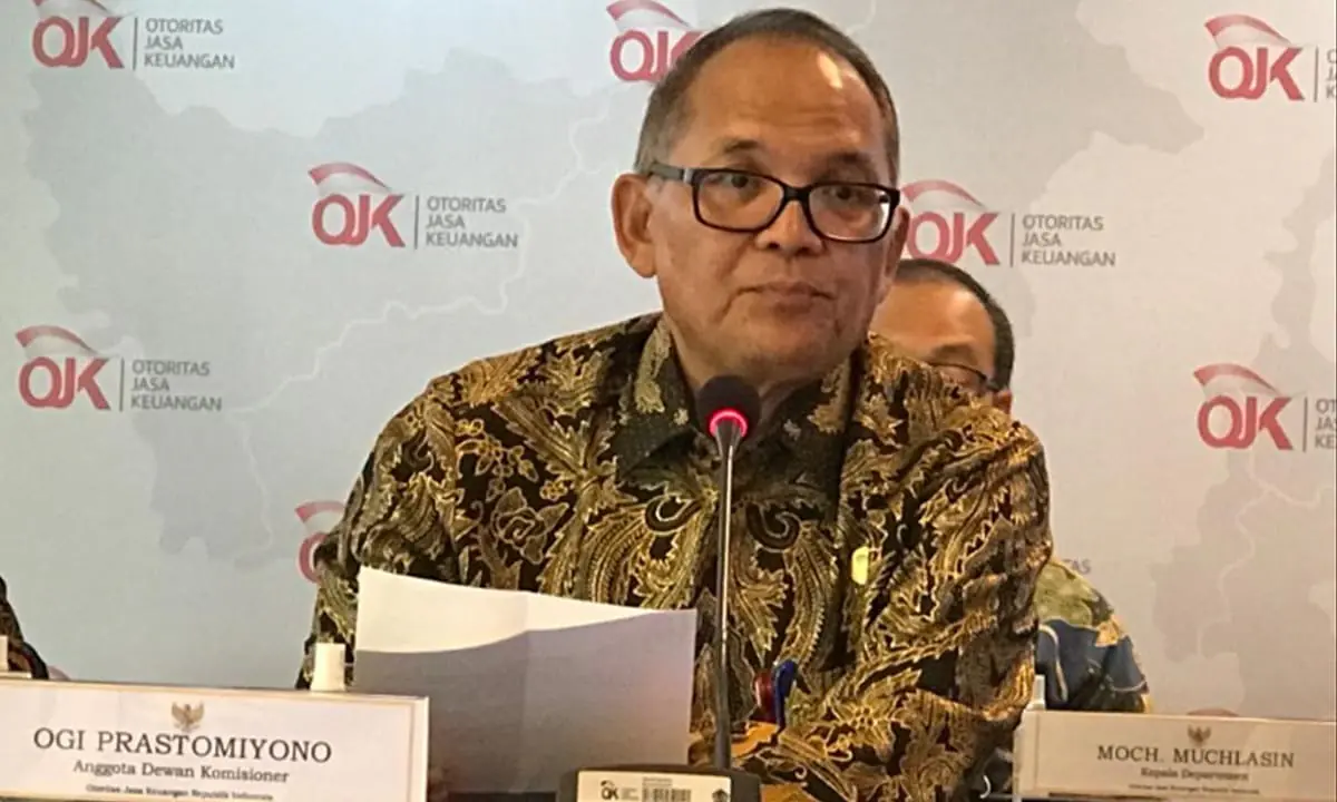 Kepala Eksekutif Pengawas Perasuransian, Penjaminan, dan Dana Pensiun (KE PPDP) Ogi Prastomiyono. Saat ini OJK memantau perkembangan peraturan pemerintah terkait Asuransi Wajib Kendaraan Bermotor. Foto OJK – Ngenelo.net