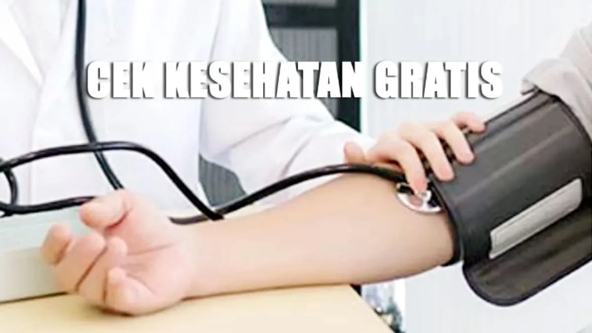 Program Cek Kesehatan Gratis - Foto Ist - Ngenelo.net