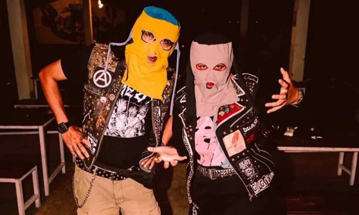 Sukatani Band, Grup Band asal Purbalingga membuat permintaan maaf terbuka kepada Polri untuk lagunya yang berjudul Bayar Bayar Bayar. Foto/Instagram Sukatani-Ngenelo.net