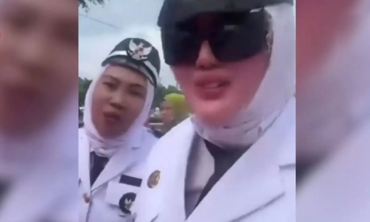 Video Kades Wiwin tertawakan nasi kotak viral, Pemkab Bogor minta maaf dan beri pembinaan. Foto Ist - Ngenelo.net