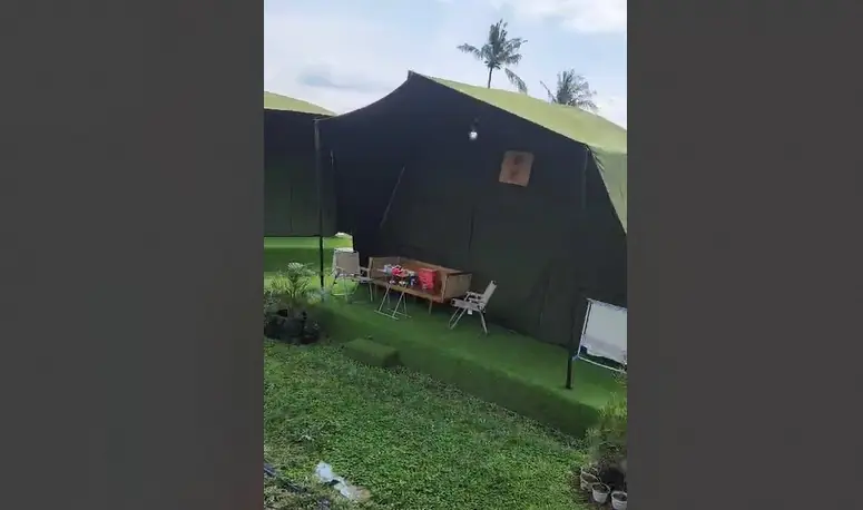 Keren! Begini Penampakan Tenda Kepala Daerah di Akmil Magelang