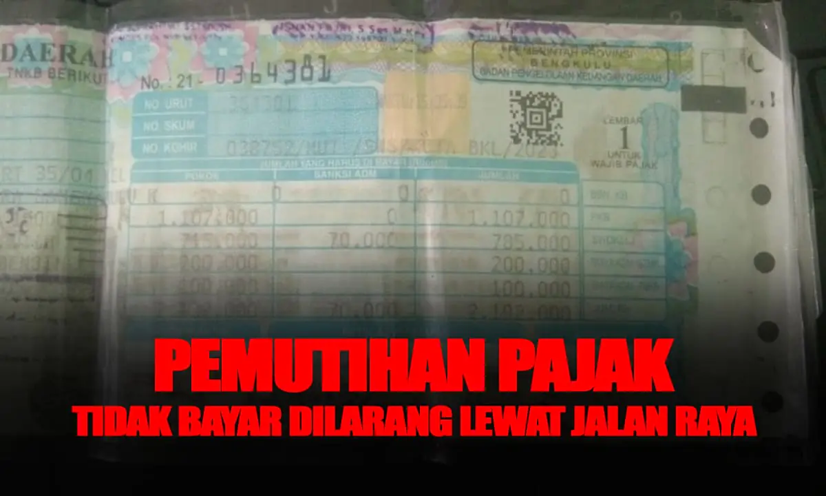 Pemerintah Provinsi Jawa Barat saat ini memberlakukan penghapusan Tunggakan Pajak . Foto Ngenelo.net