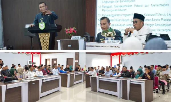 Rapat koordinasi untuk optimalisasi visi-misi dan program prioritas Bupati dan Wakil Bupati Kepahiang pada periode 2025 – 2030 