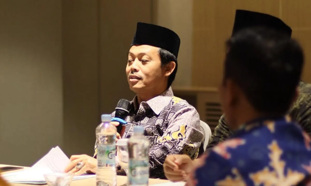 Direktur Bina Haji Musta'in Ahmad. 130 Calon Petugas Haji 2025 di nyaatakan lolos, namun masih harus mengikuti tahapan Bimtek.