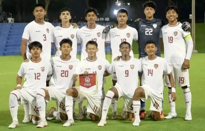 Hasil Timnas Indonesia U-17 vs Korea Utara 0-6. Foto: ig @timnasindonesia
