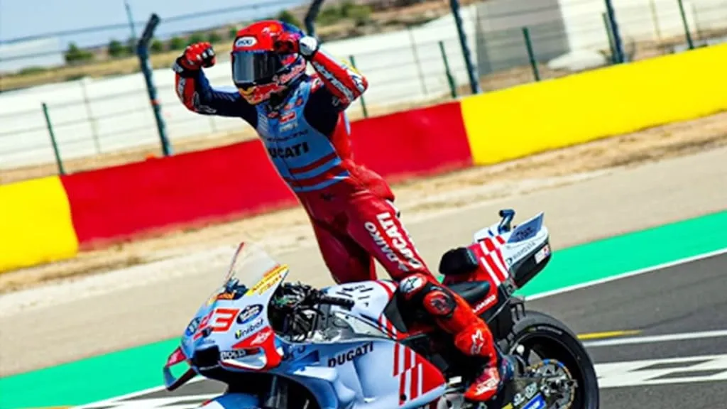 Hasil FP1 MotoGP Aragon, Marc Marquez Dominan Sejak Awal.