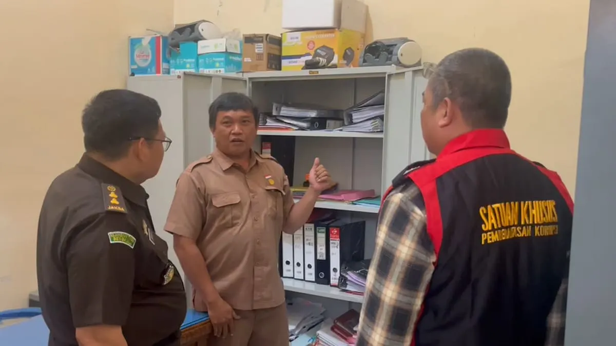 Penggeledahan Setwan Provinsi Bengkulu