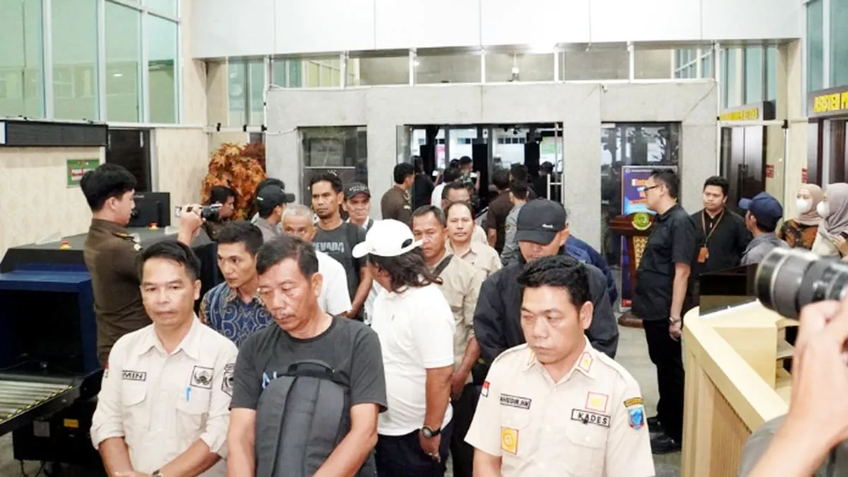 OTT dana desa Lahat guncang Sumsel, 22 orang diamankan Kejati. Foto: DOK Kejati Sumsel