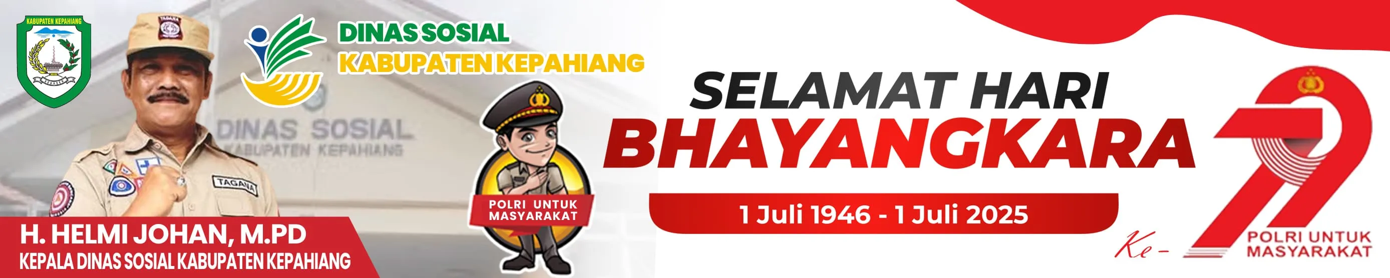 Hari Bhayangkara Dinsos Kph