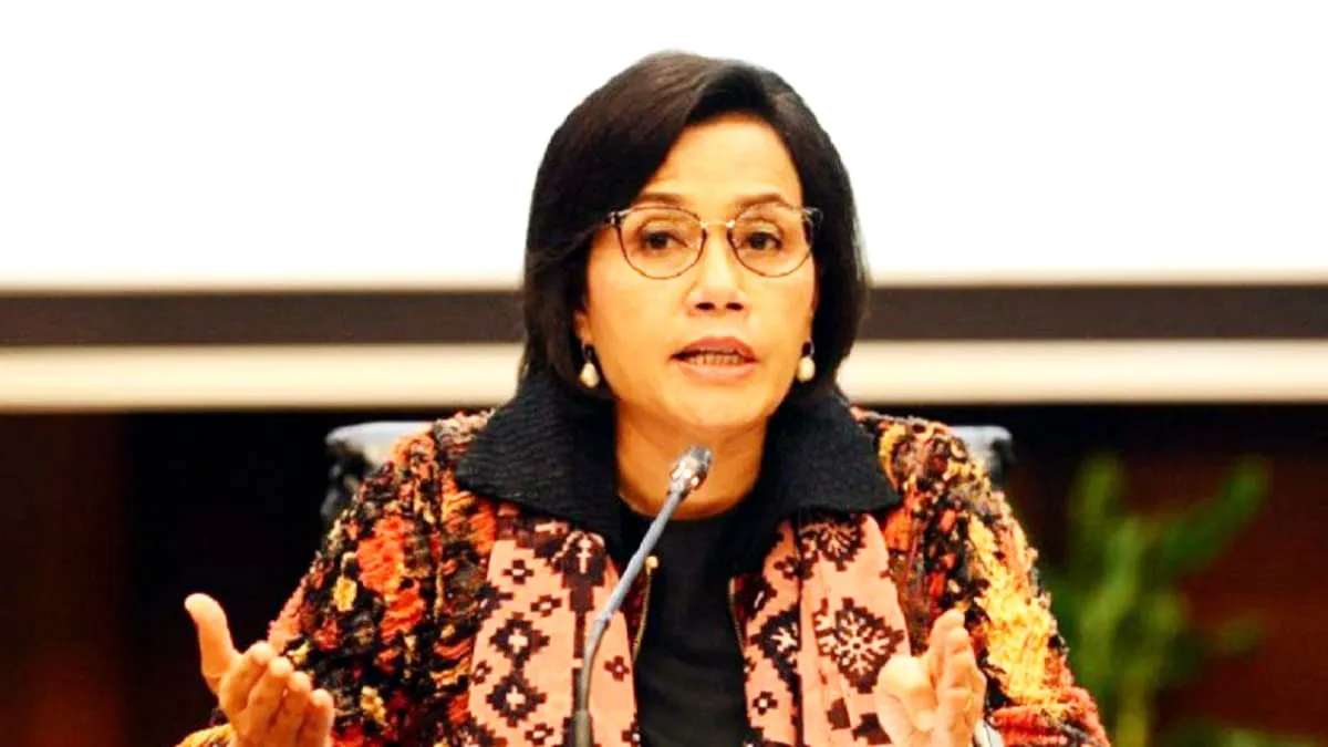 Foto Ilustrasi. Menteri Keuangan, Sri Mulyani Indrawati memaparkan rancangan APBN 2026.