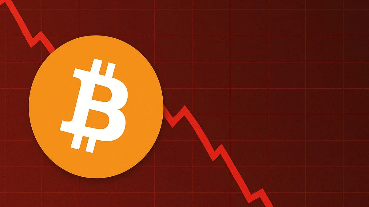 Harga Bitcoin anjlok dalam 24 jam terakhir.