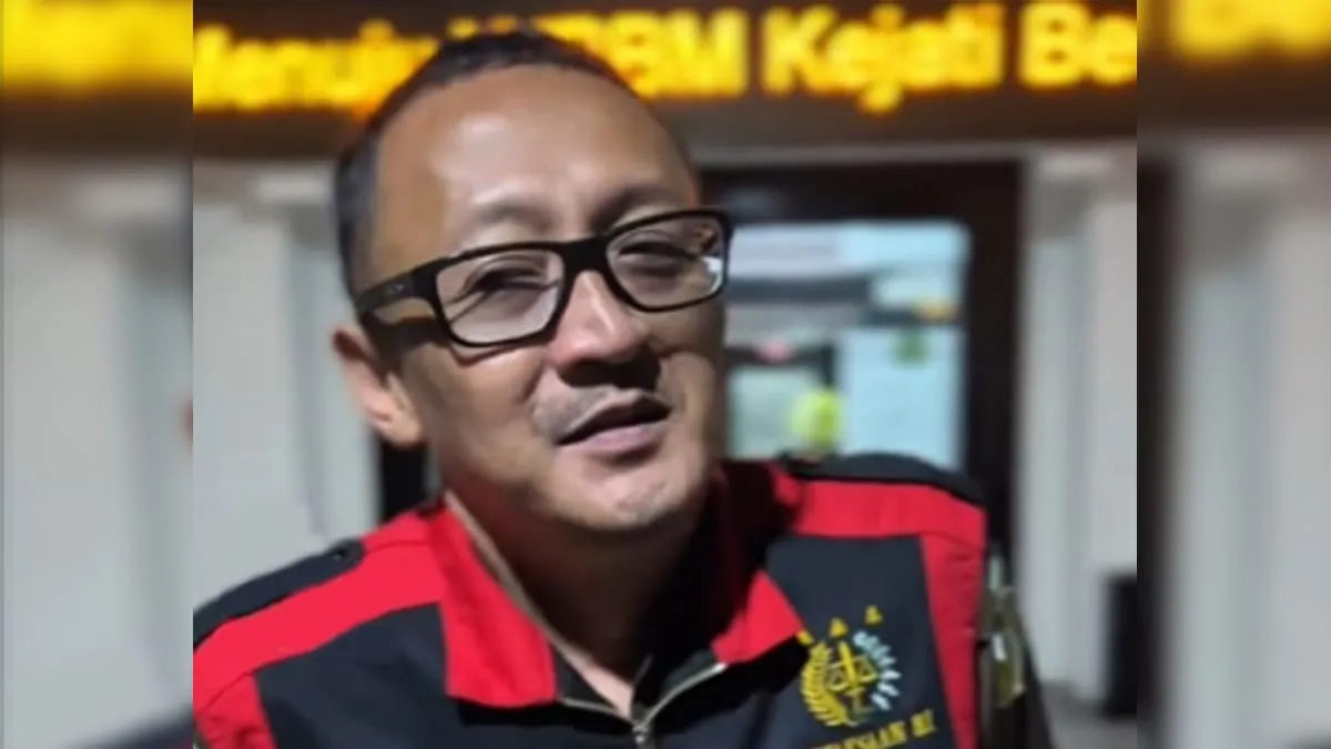 Kasi Penyidikan Kejati Bengkulu, Danang Prasetyo Dwiharjo SH MH saat memberikan keterangan pers terkait kasus Setwan Provinsi.