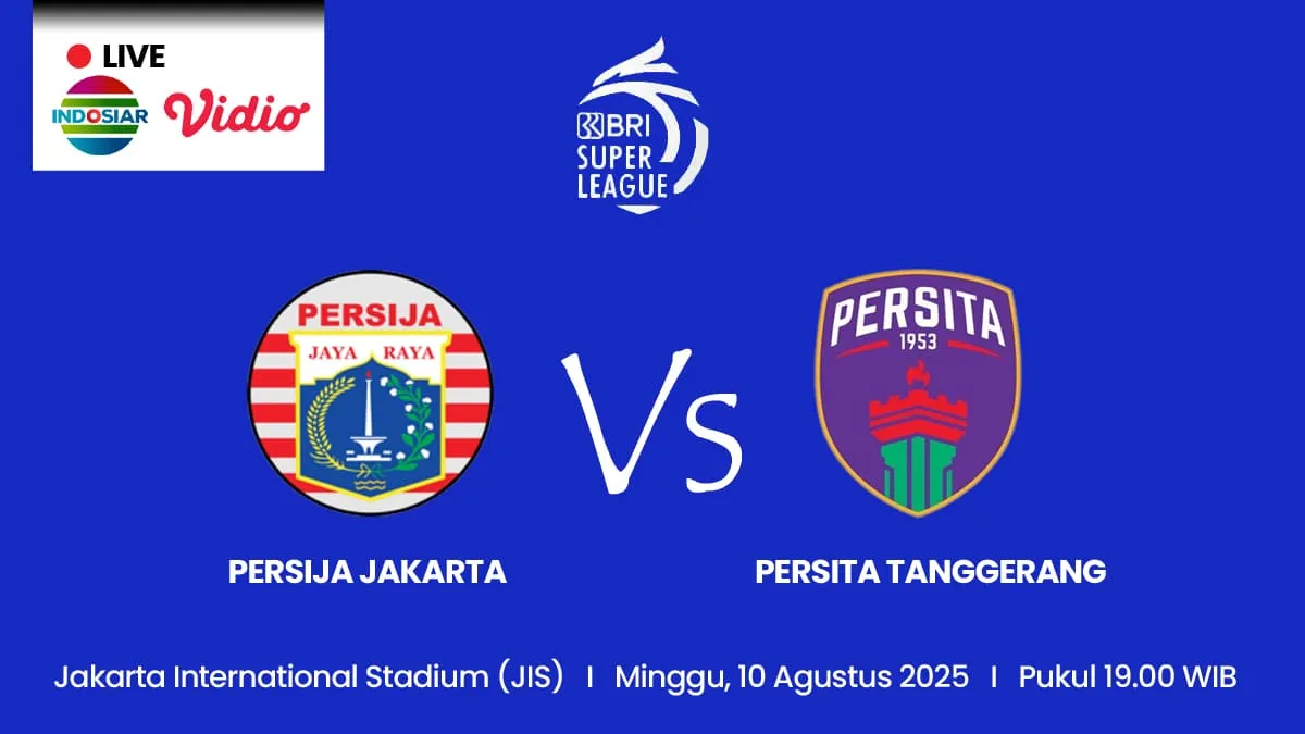 Live Streaming laga Persija vs Persita jadi sorotan malam ini.
