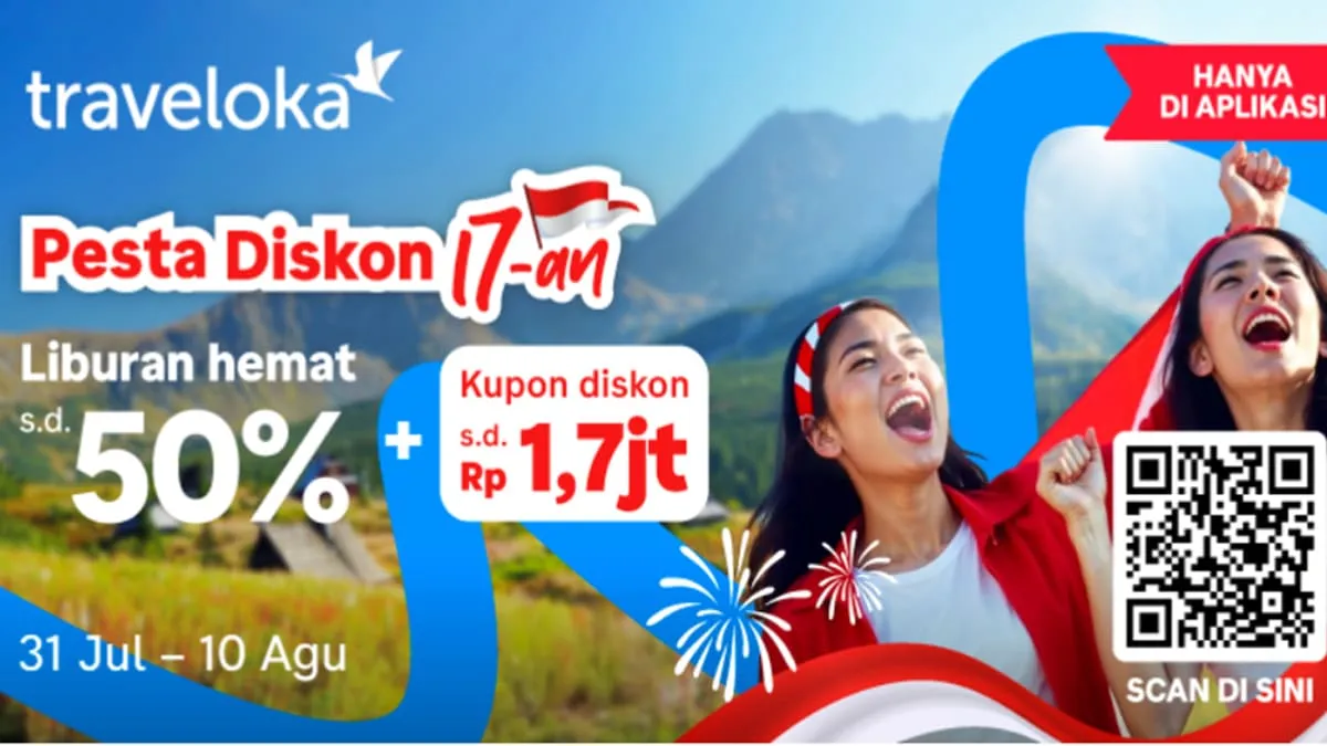 Rekomendasi nikmati liburan di wahana Dufan Ancol. Khusus di bulan Agustus, Traveloka memberikan promo spesial Pesta Diskon 17-an. Foto: Traveloka