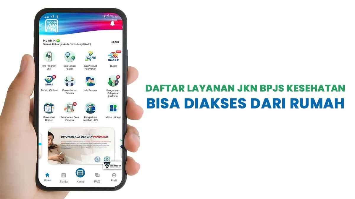 Aplikasi Mobile JKN salah satu layanan JKN BPJS Kesehatan jadi solusi digital. Foto: Ngenelo.net