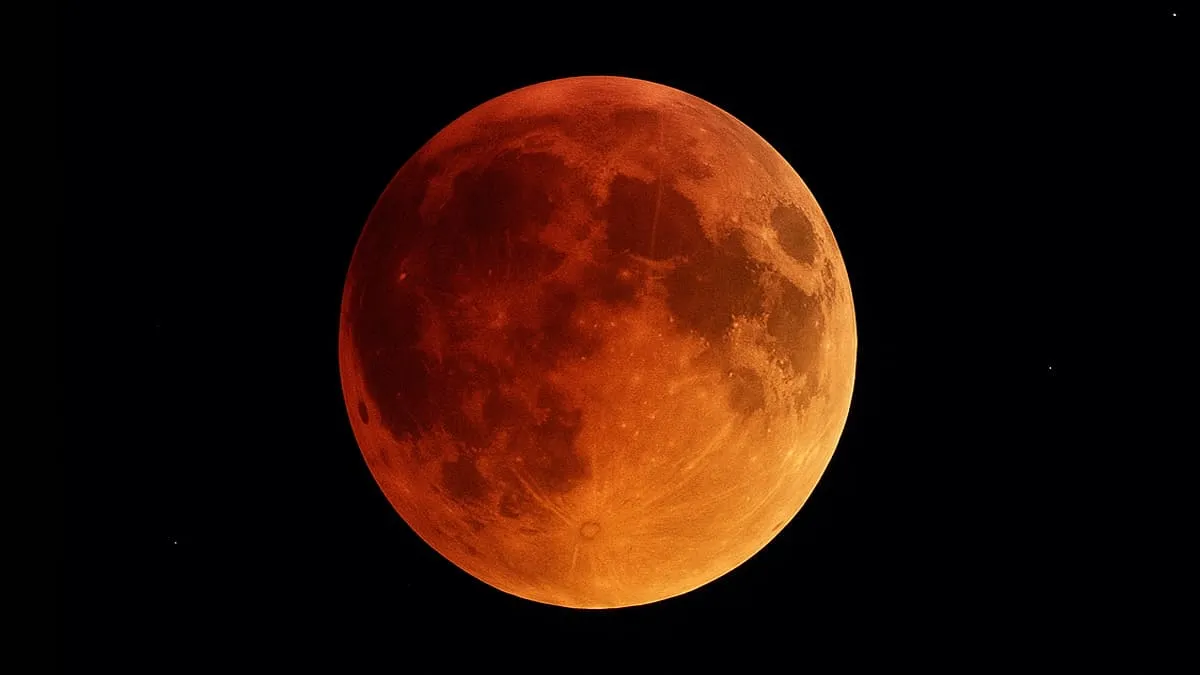 Beberapa wilayah di Indonesia pada 7-8 September 2025 dapat menyaksikan langsung fenomena Blood Moon.