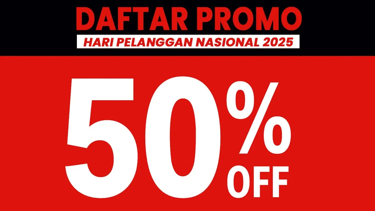 Daftar Promo Hari Pelanggan Nasional 2025. Foto: Ilustrasi Diskon - Ngenelo.net