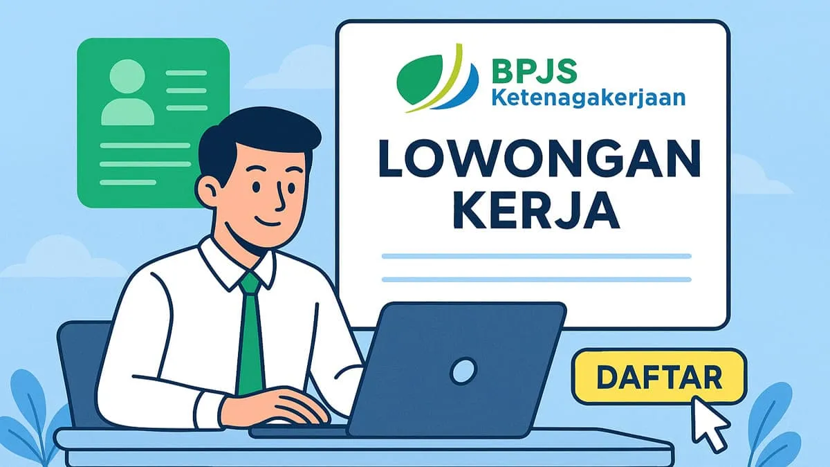 Lowongan Kerja BPJS Ketenagakerjaan 2025 Resmi Dibuka mulai 8-14 September 2025. Foto Ilustrasi - Ngenelo.net