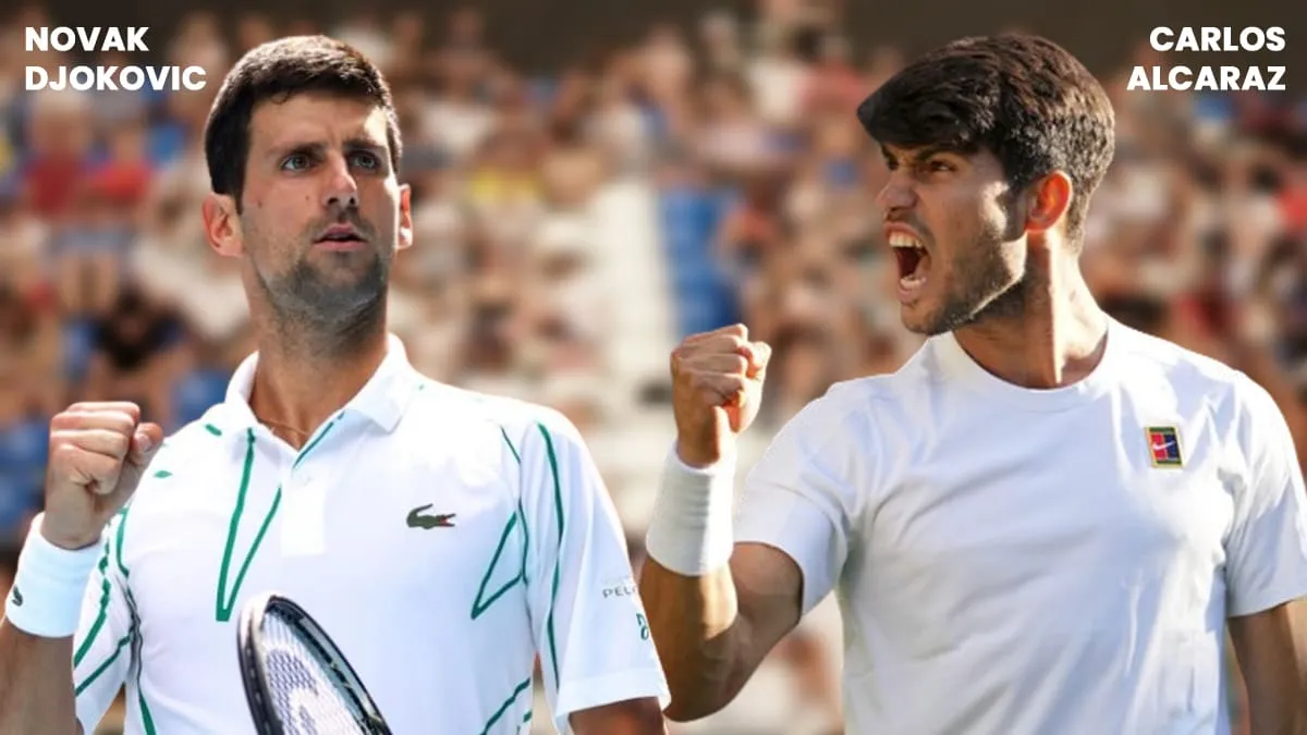 Novak Djokovic bersiap menghadapi Carlos Alcaraz di semifinal AS Terbuka pada Sabtu, 6 September 2025. Foto: Ngenelo.net