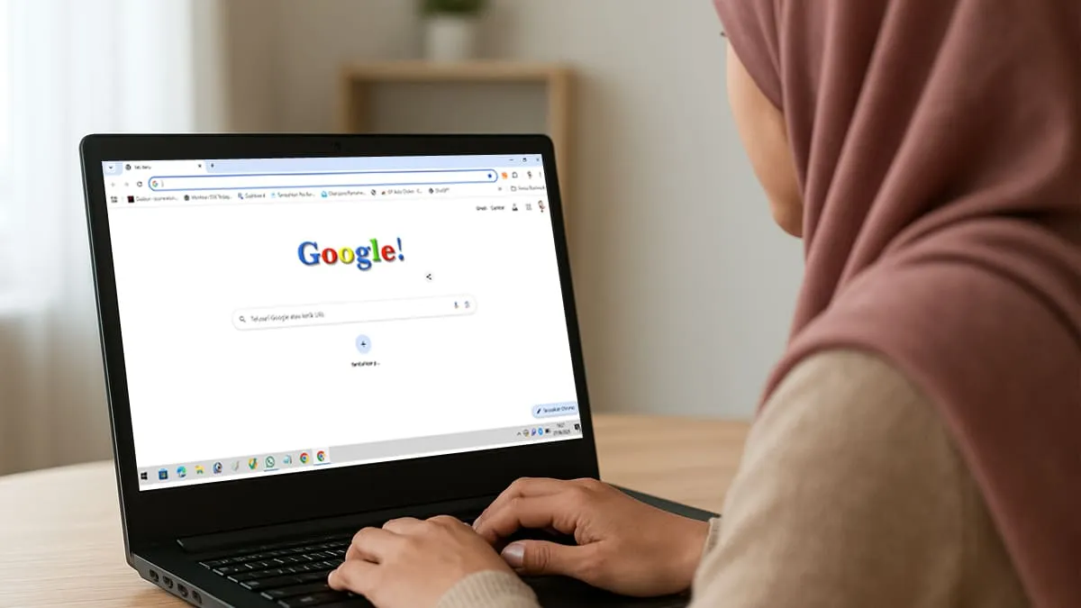 Sejarah Google, raksasa peramban. Foto Ngenelo.net