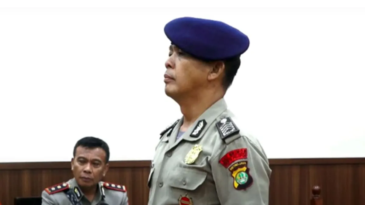 Vonis Sidang Etik Bripka Rohmat putuskan demosi tujuh tahun.