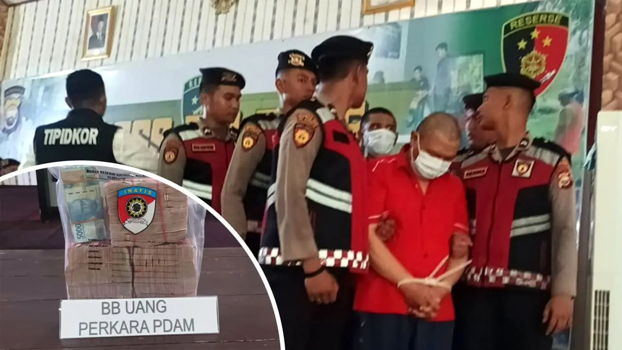 Direktur dan 2 pejabat PDAM Bengkulu ditahan Polda dalam Kasus Gratifikasi