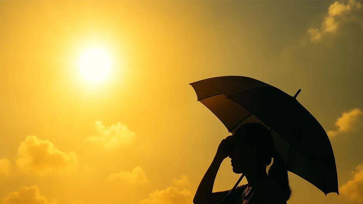 Ilustrasi Cuaca Panas. Foto - Ngenelo.net