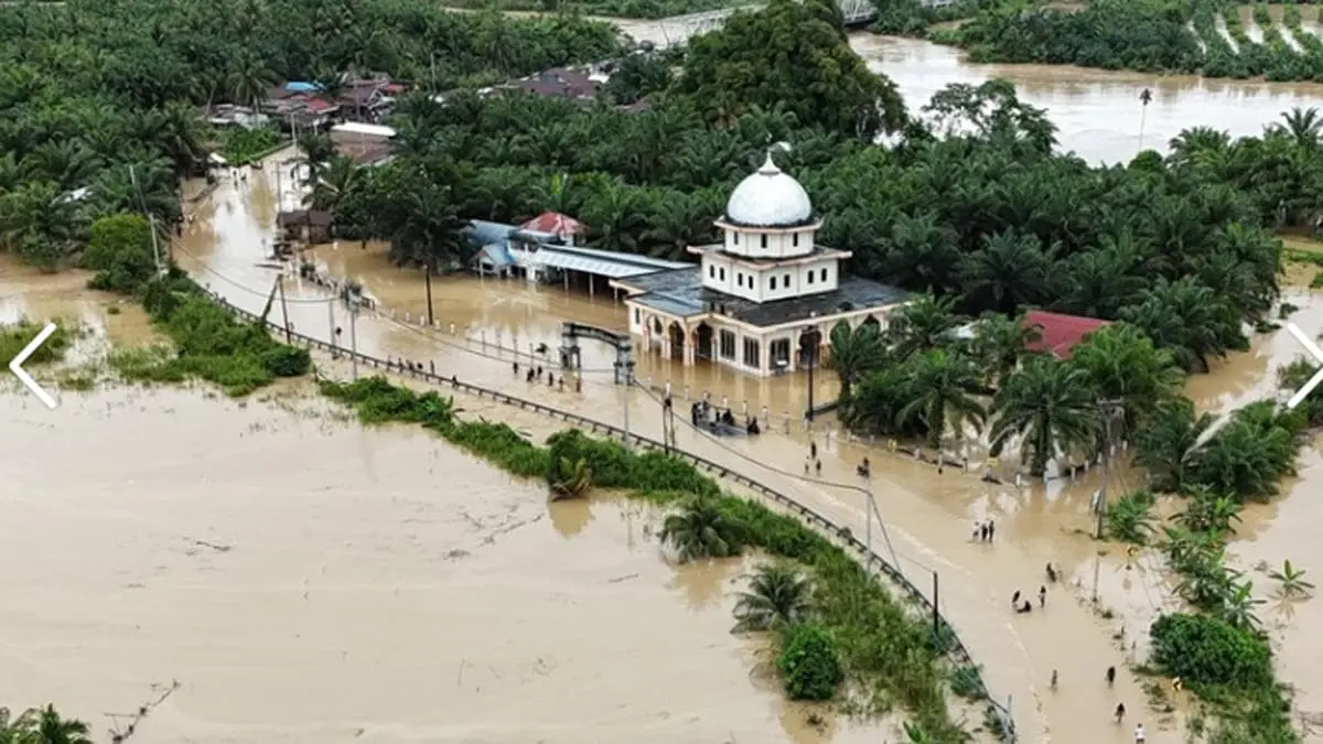 Sumatera Utara, Aceh dan Sumbar Tercatat Wilayah Banyak Pertambangan Ilegal Hingga Menjadi Sorotan Dibalik Bencana Alam. Foto Antara
